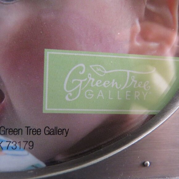 Happy Birthday Metal Picture Frame Brushed Aluminum with Felted Back 5 1/2 x 6" - Picture 6 of 8